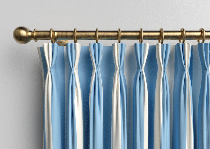 The British Stripe Co. Henry, Brighton No.1 - Made to Measure Curtains - Image 11